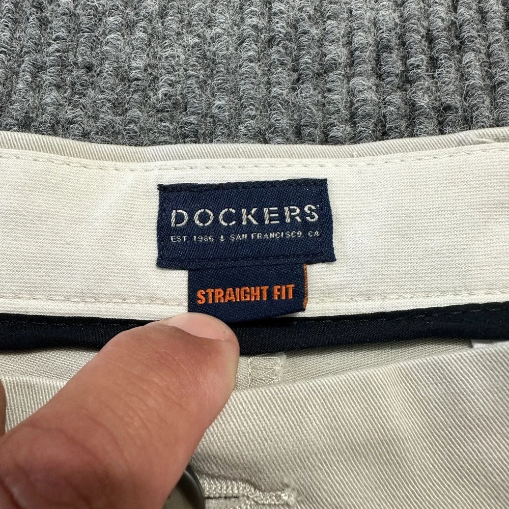 Dockers Straight Fit Mens Dress Pants Actual Size W39